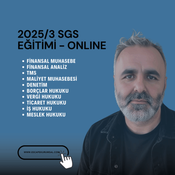 SGS STAJ BAŞLATMA SINAVI