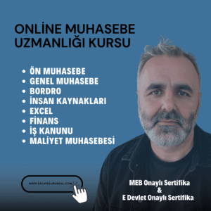 İLERİ DÜZEY MUHASEBE EĞİTİMİ - A-B-C SERİSİ - (Online Canlı Ders)